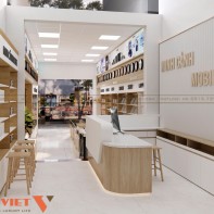 Thiết kế cửa hàng Minh Cảnh Mobile tại Hưng Yên 63m² hiệu quả 